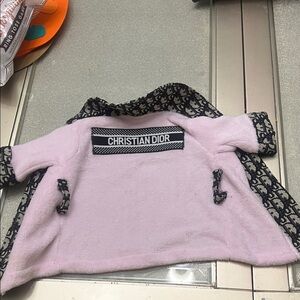 Custom made Christian Dior Pink Baby robe